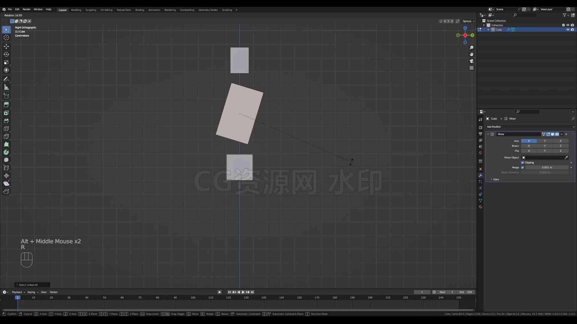 图片[2]-教程】Blender + UE5 游戏角色建模材质绑定动画全流程 没有项目虚幻搜索保密-B站/公众号:特效向