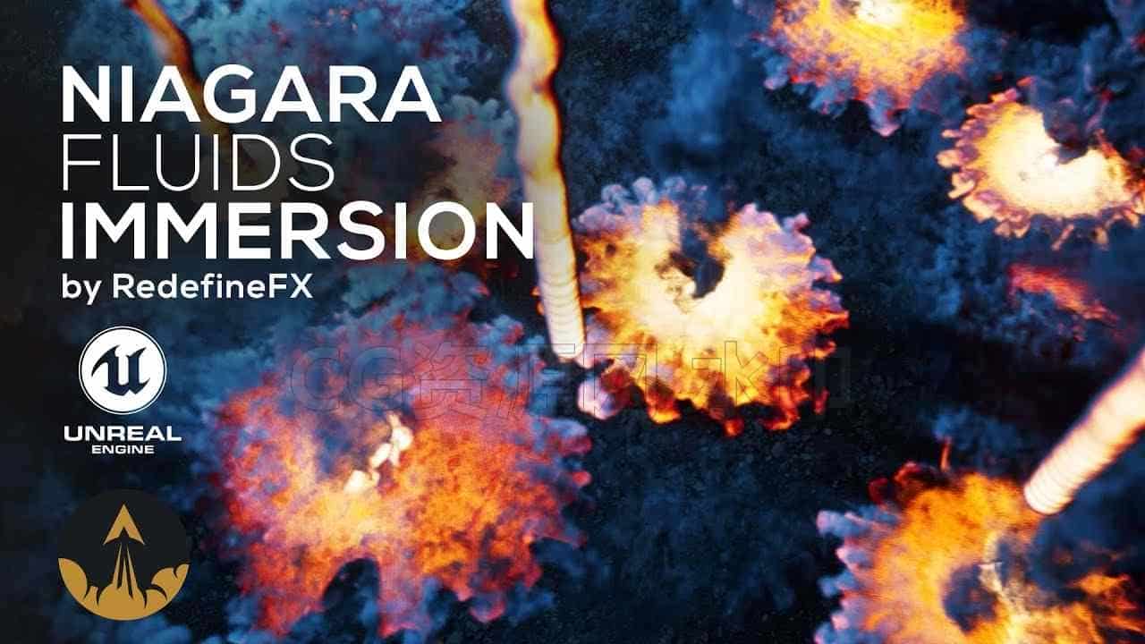 （长期更新）在UE5虚幻引擎5.3中使用Niagara流体创建各种特效虚幻搜索-B站/公众号:特效向