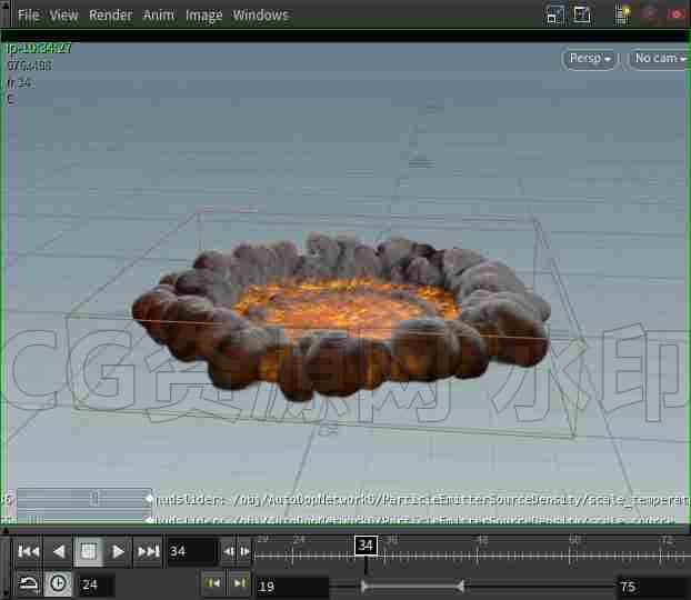 三维影视houdini爆炸pyro文件f-B站/公众号:特效向