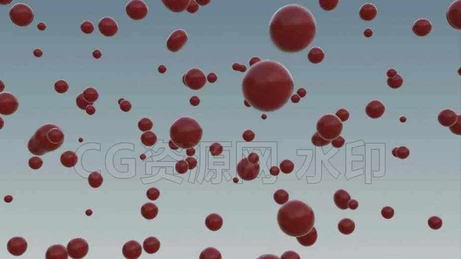 Houdini – 聚结墨滴Houdini – Coalescing ink droplets (scene file)-B站/公众号:特效向