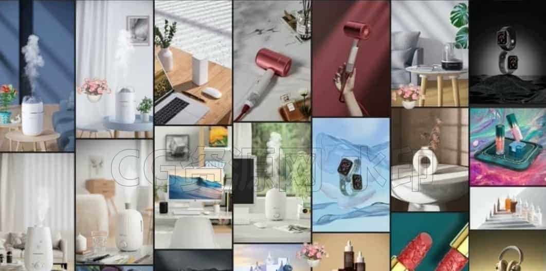 图片[4]-C4D工程场景—100套RS渲染器redshift创意产品环境工程作业-B站/公众号:特效向
