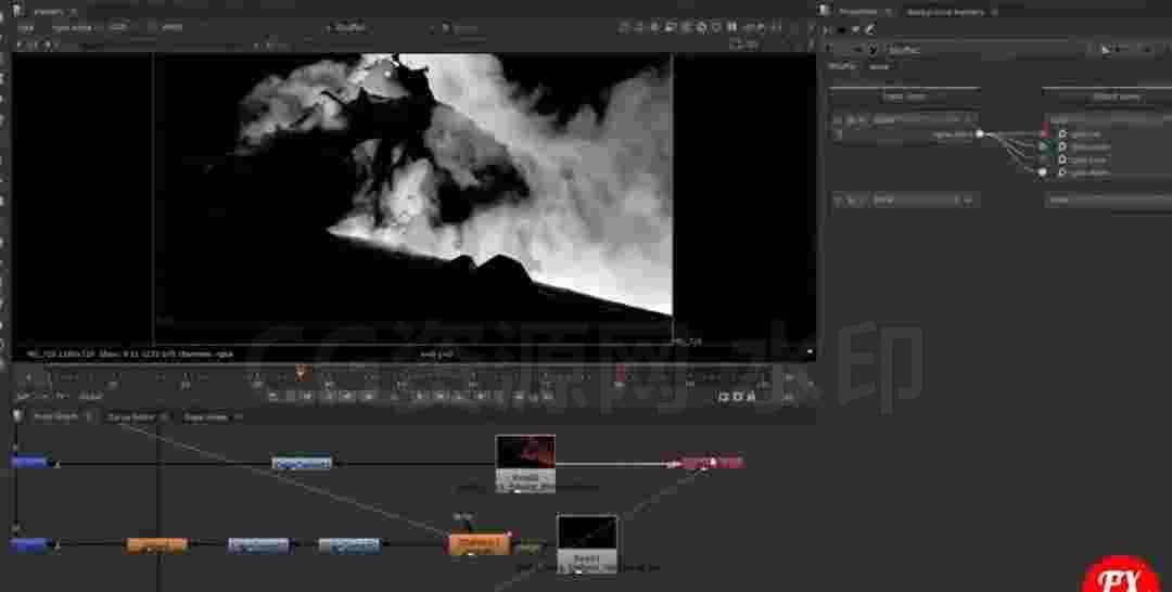 图片[3]-第9篇 快速运动的岩浆火焰怪物Houdini Snake Lava Monster Project-B站/公众号:特效向
