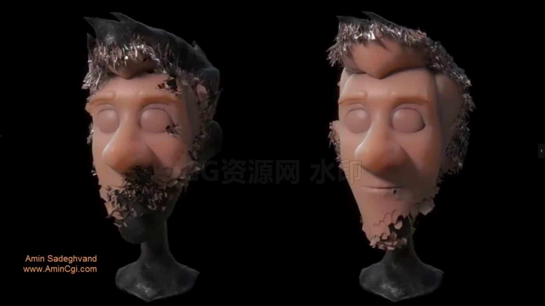 战警消散灰飞烟灭Xman_Effects Houdini工程文件hip臀部-B站/公众号:特效向
