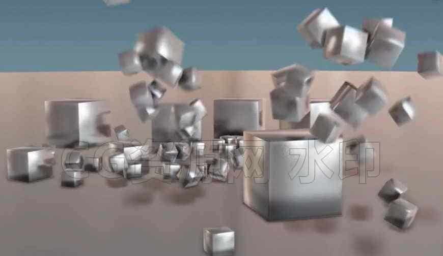 方盒子迭代复制Replicating Cubes – Scene Breakdown-B站/公众号:特效向