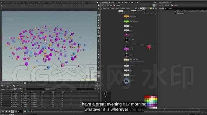 图片[4]-方盒子迭代复制Replicating Cubes – Scene Breakdown-B站/公众号:特效向