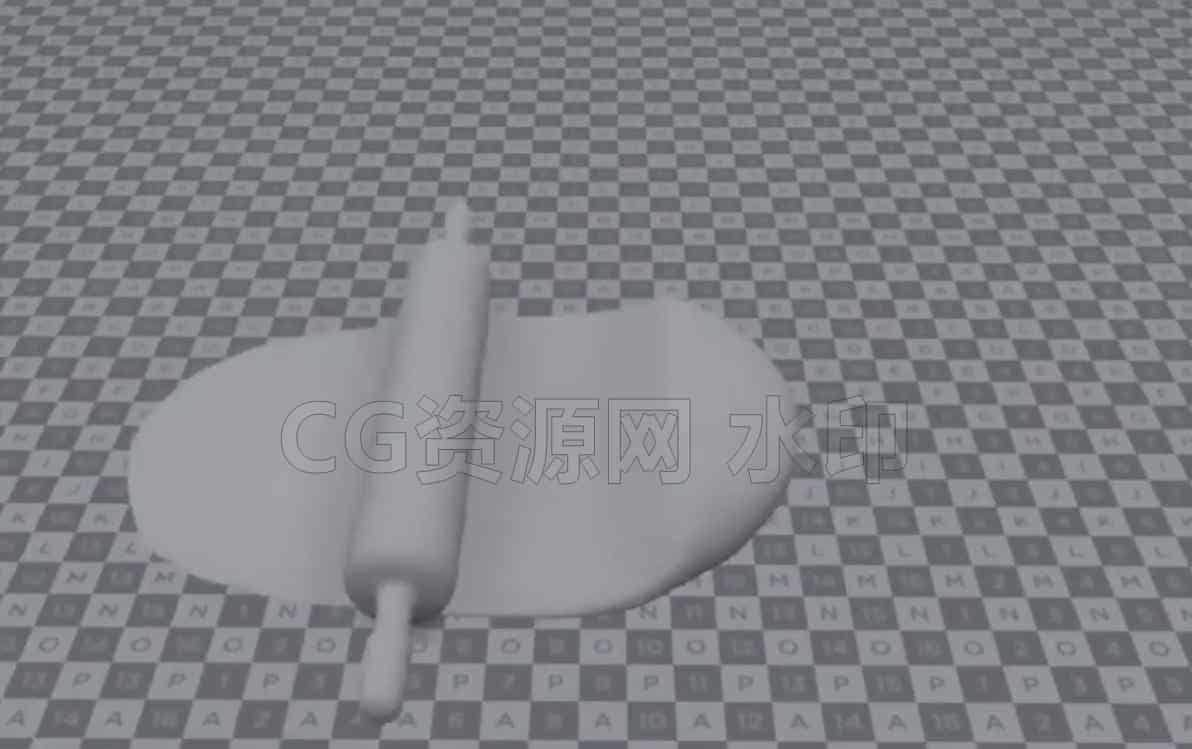 houdini18柔体特效手擀面工程文件-B站/公众号:特效向
