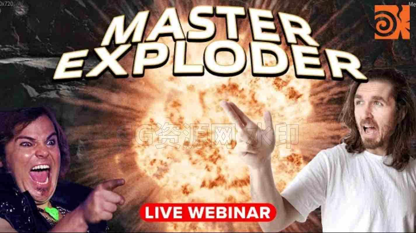 图片[2]-【拟完结】深入掌握Houdini20.5中终极核爆炸火焰终极指南特效 最强教程 Houdini大型核爆炸工作流 The Ultimate Explosions Workshop doublejumpacademy双跳学院-B站/公众号:特效向