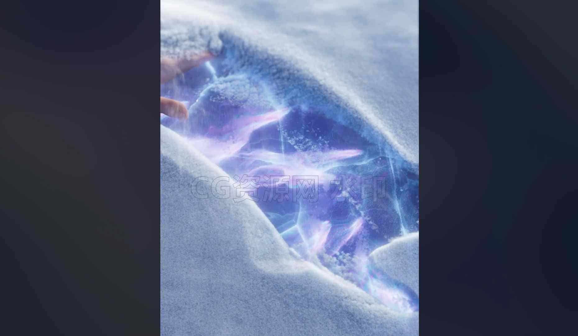 voxyde-Houdini梦幻雪景特效教Snow【专业国产翻译】程Fantasy-B站/公众号:特效向