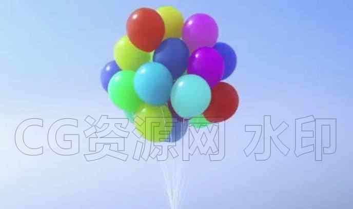 Houdini 17.5 – Vellum气球Vellum Balloon Test01 / Houdini 17.5 (Mantra)-B站/公众号:特效向