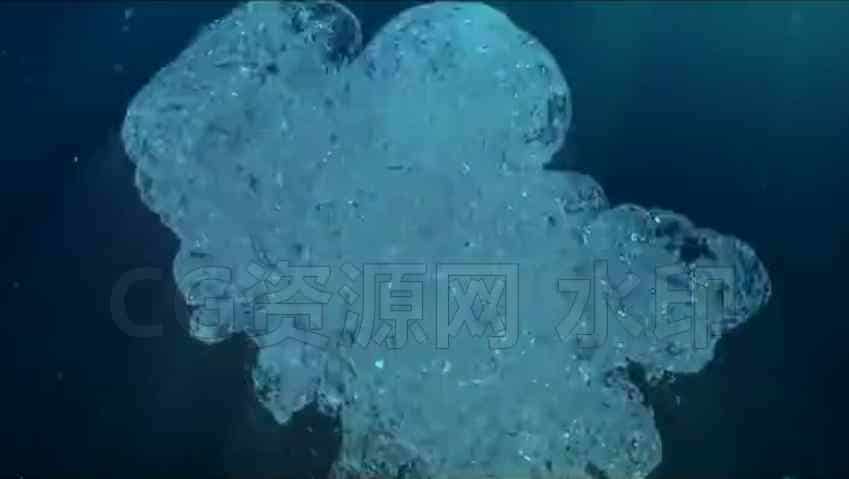 Houdini + Redshift – 水下气泡Houdini + Redshift – Underwater Bubbles (+HIP file)-B站/公众号:特效向