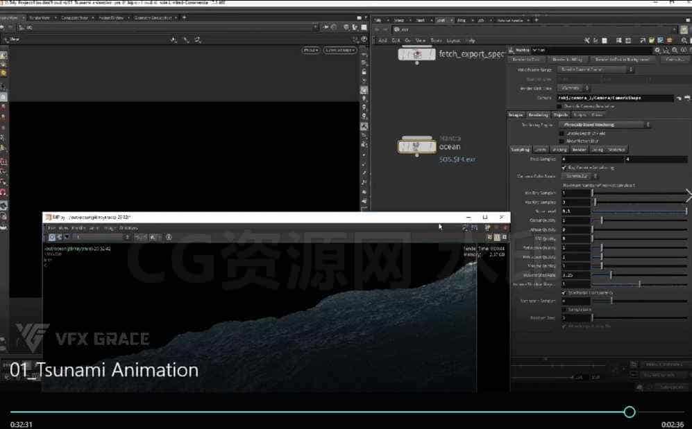 图片[3]-houdini18.5海啸巨浪花工程文件-B站/公众号:特效向