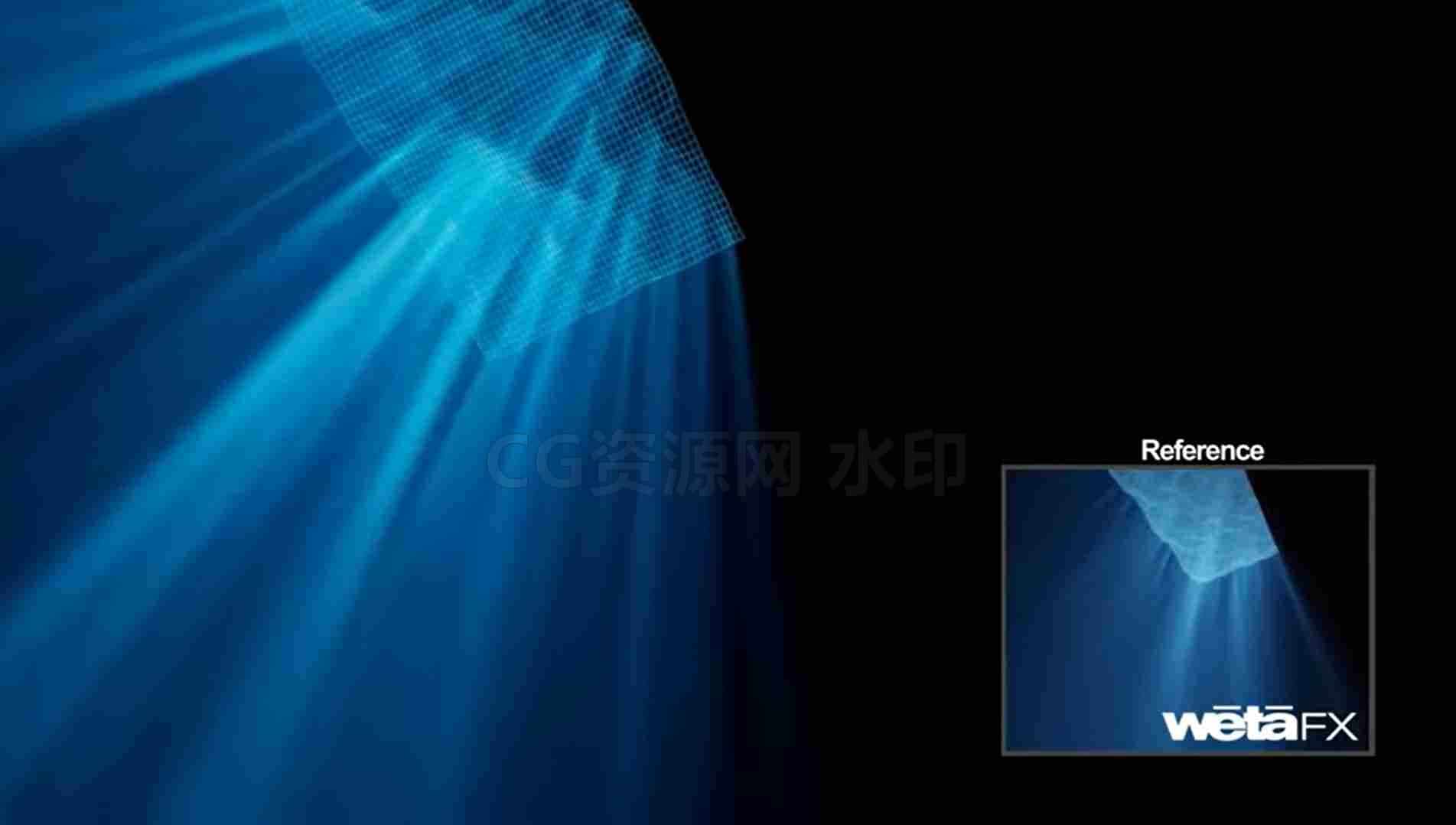 Houdini海底体积焦散光线和Godray发生器hda资产-B站/公众号:特效向