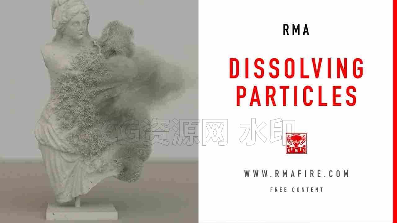 消散B工程Dissolving Particles in Houdini-B站/公众号:特效向