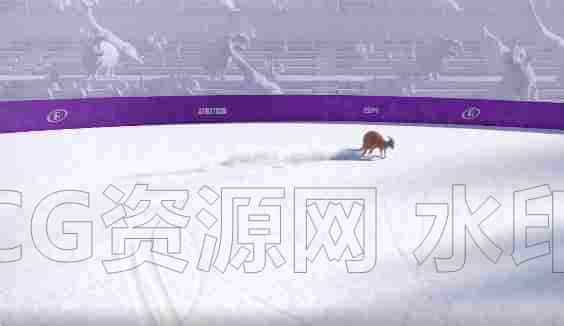 Houdini流体与滑雪轨迹的工程文件-B站/公众号:特效向