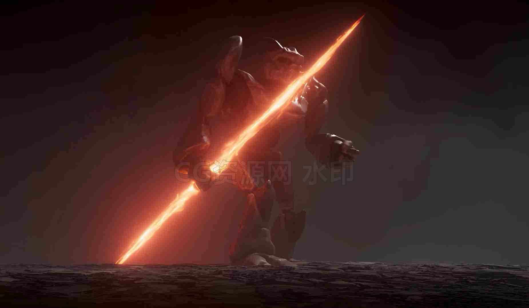 免voxyde-Houdini Tutorial火矛效果 - Fire Spear FX-B站/公众号:特效向