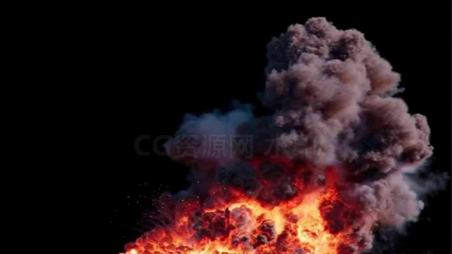 houdini20.5创建爆炸5个hip工程Creating explosions-B站/公众号:特效向