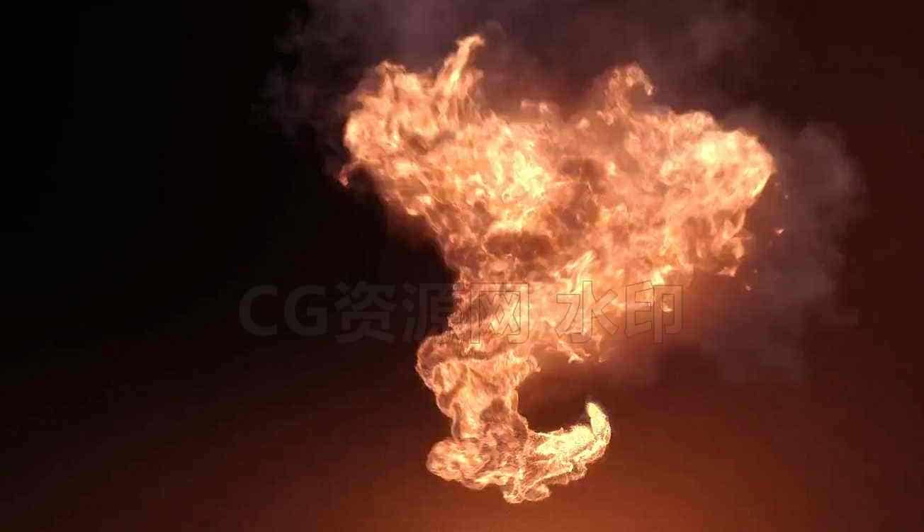 houdini18.5高级pyro火焰特效bakevolume-B站/公众号:特效向