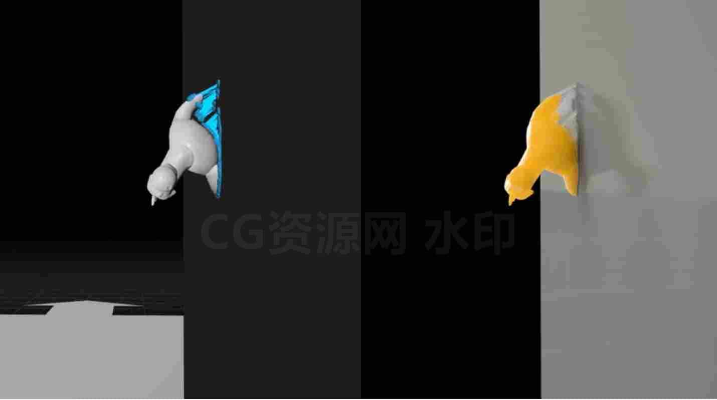 物体glue粘连粘液掉落hip工程虚幻搜索-B站/公众号:特效向