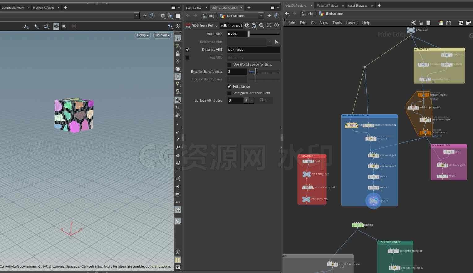 图片[3]-houdini流体粘稠特效教程hip工程文件-B站/公众号:特效向
