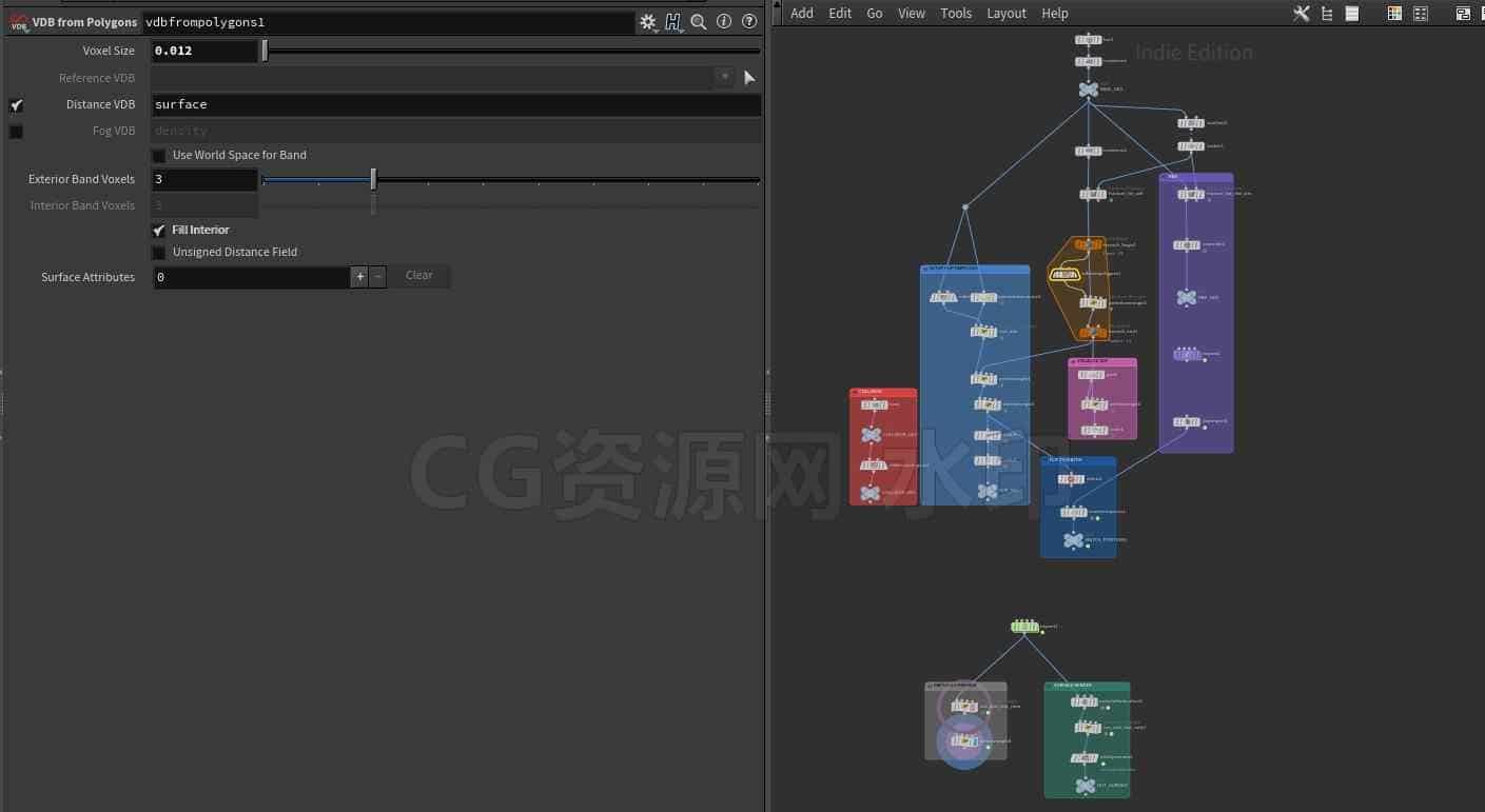 图片[4]-houdini流体粘稠特效教程hip工程文件-B站/公众号:特效向
