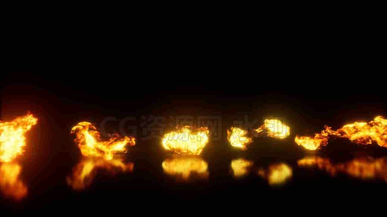 【UE5资源】真实火焰包2D特效包虚幻-Real Fire Pack 2d Effect Pack虚幻搜索-B站/公众号:特效向
