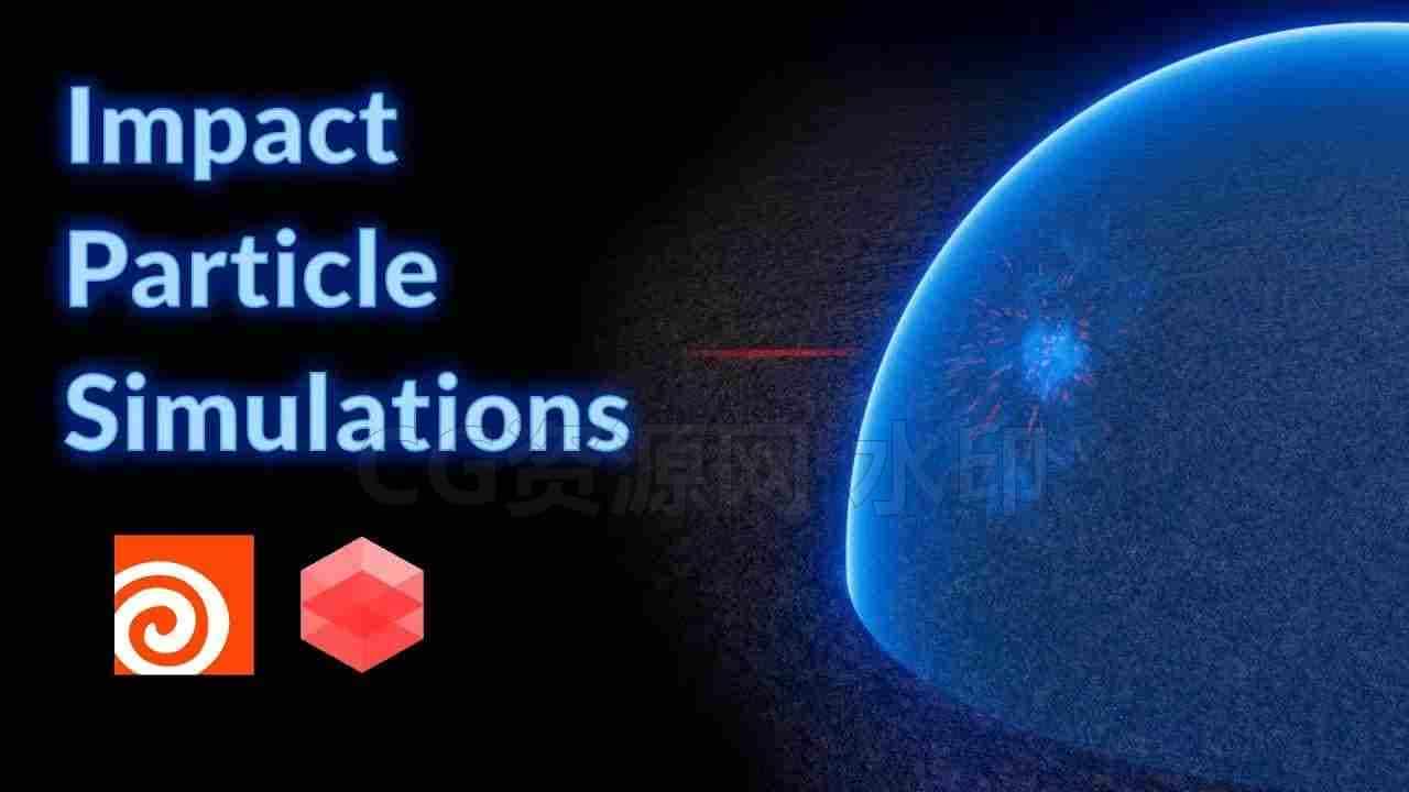 Houdini 19.5科幻射击盾牌吸收效应【hip项目文件】保密-B站/公众号:特效向