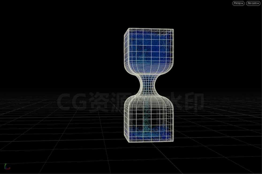 houdini水流体空气阻力hip工程文件-B站/公众号:特效向
