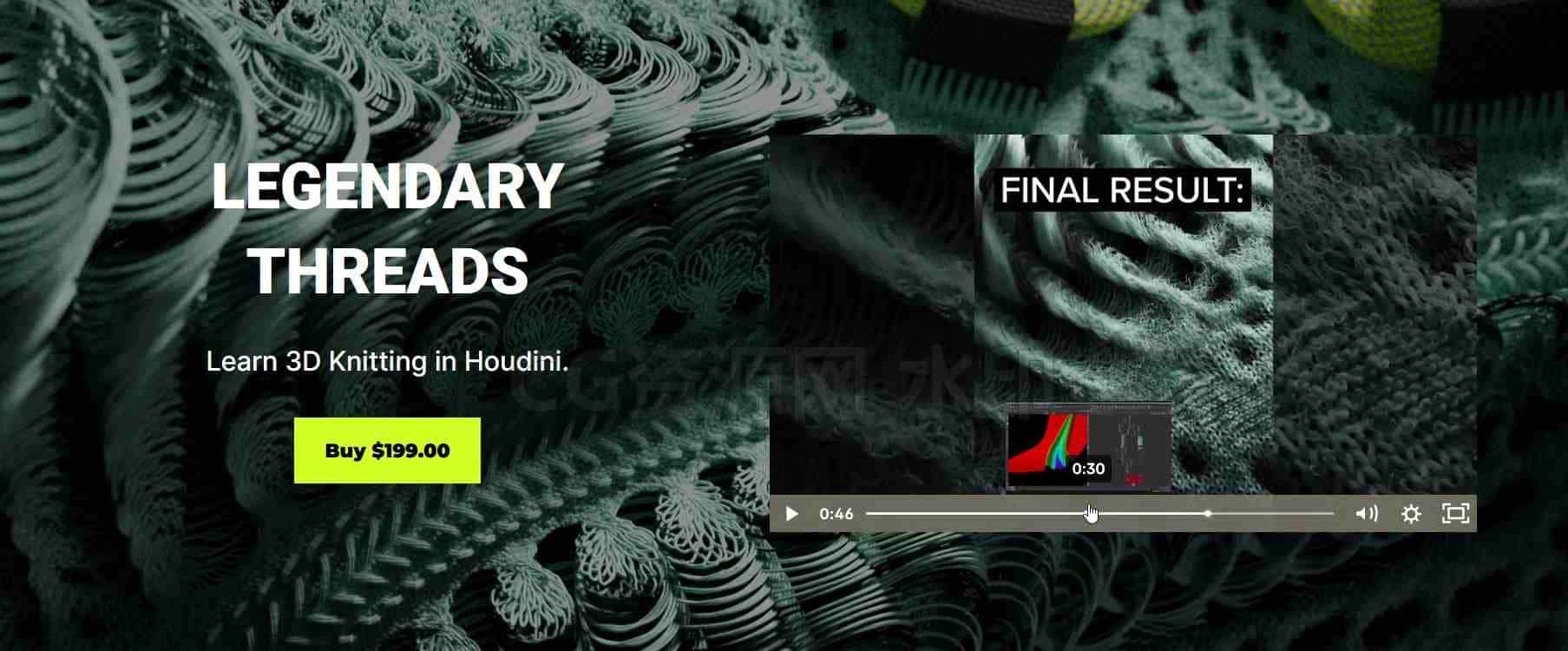 图片[5]-网盘更完（30号上午请重新保存）-Houdini编制生长效应Trig Review for Weaving in Houdini – Legendary Threads 类似毒液-B站/公众号:特效向