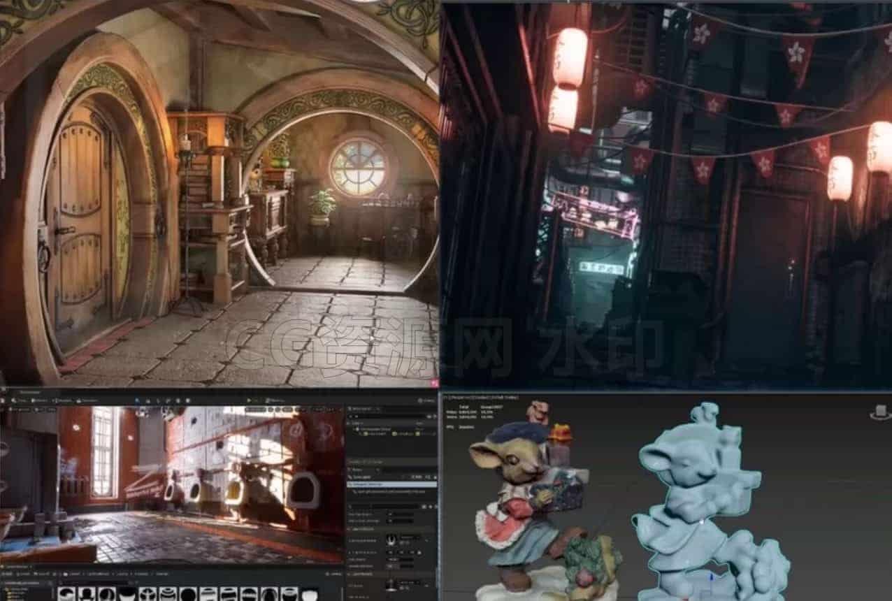 UE5高级场景艺术课程 - 环境艺术家训练营-B站/公众号:特效向