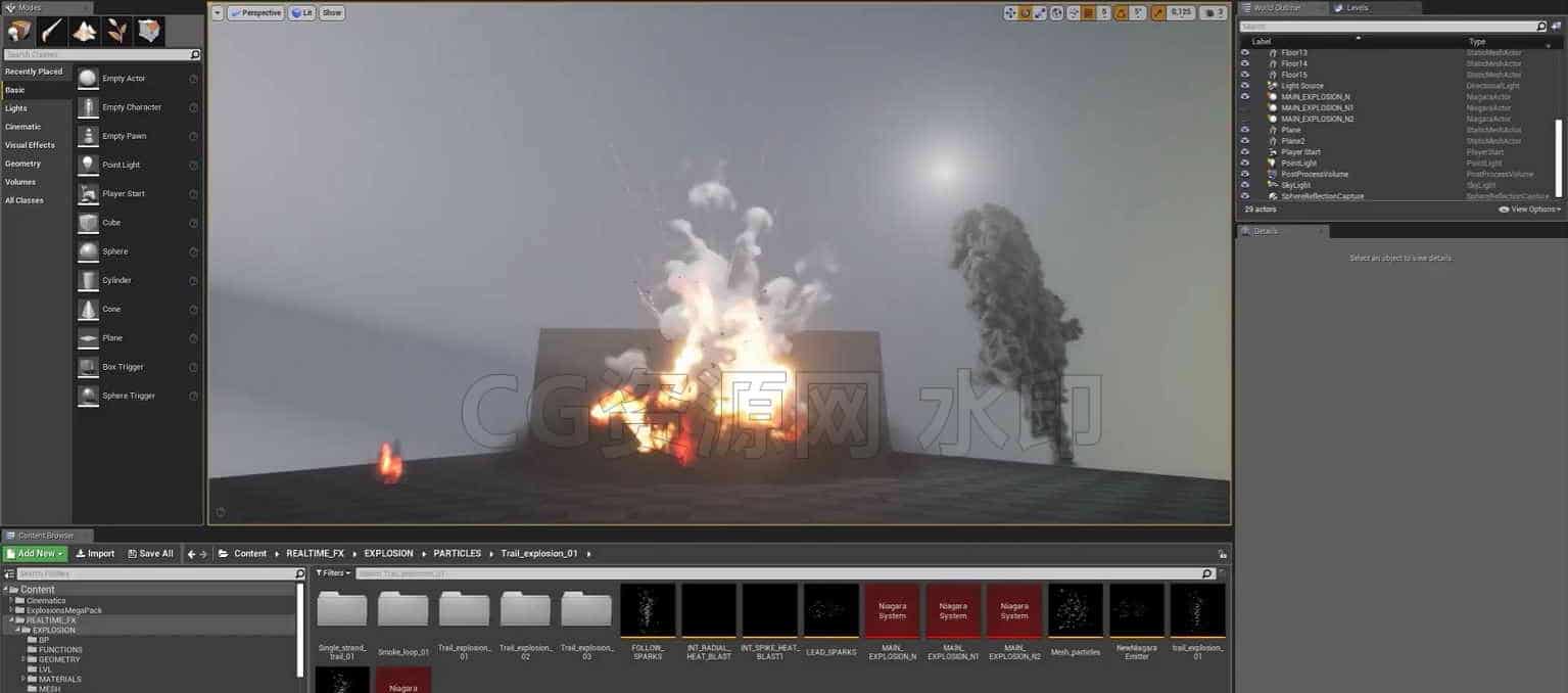 图片[6]-虚幻4大型特效课火山喷发Realtime FX for the Games & Cinematics – Pro Online Course rebelway-B站/公众号:特效向
