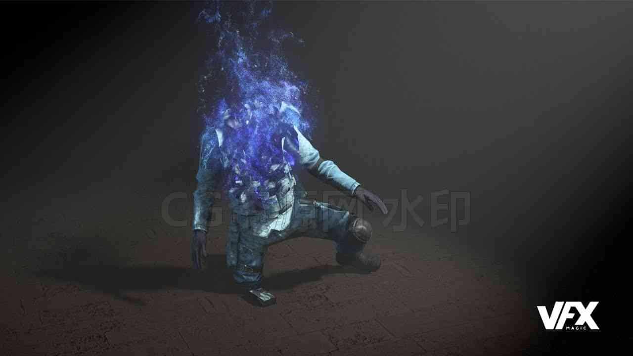 Houdini 20.5魔法解体消散工程Disintegration Effect ( Hip File )-B站/公众号:特效向