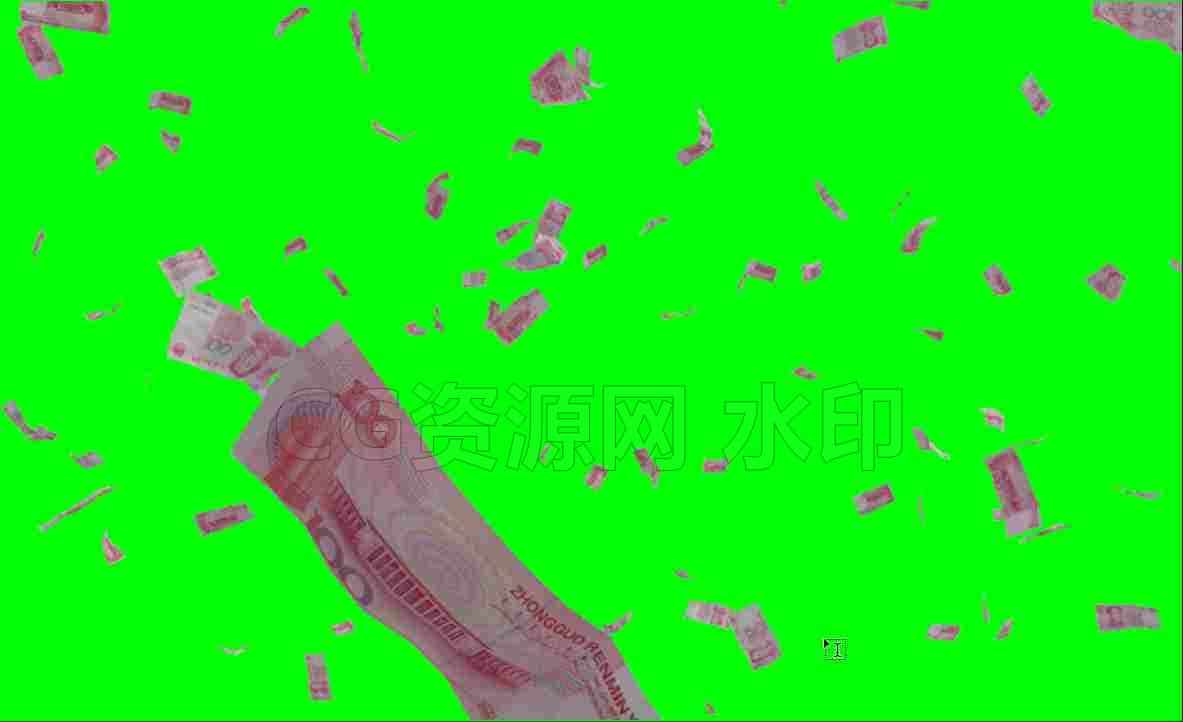 图片[2]-28 三维绿幕特效素材钞票雨横屏竖屏AE视频Pr-B站/公众号:特效向