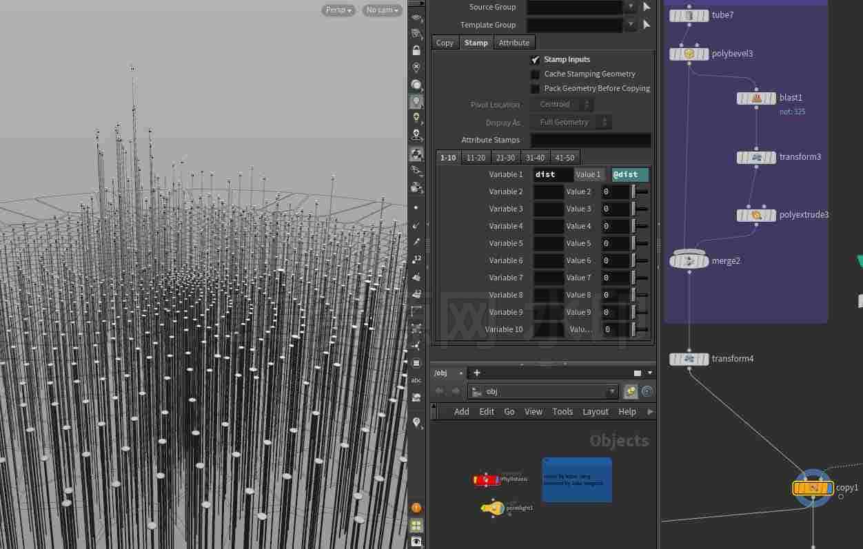 图片[5]-houdini 制作的音波浪钢琴效果工程文件-B站/公众号:特效向