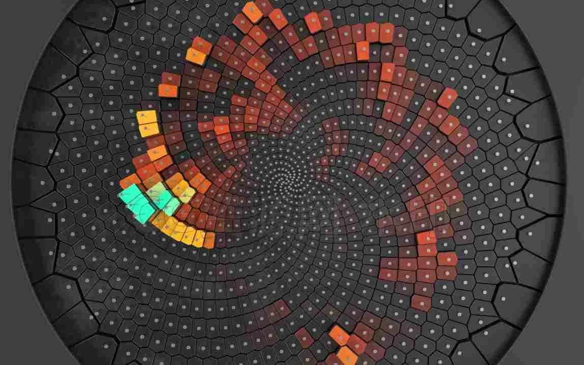 houdini 制作的音波浪钢琴效果工程文件-B站/公众号:特效向