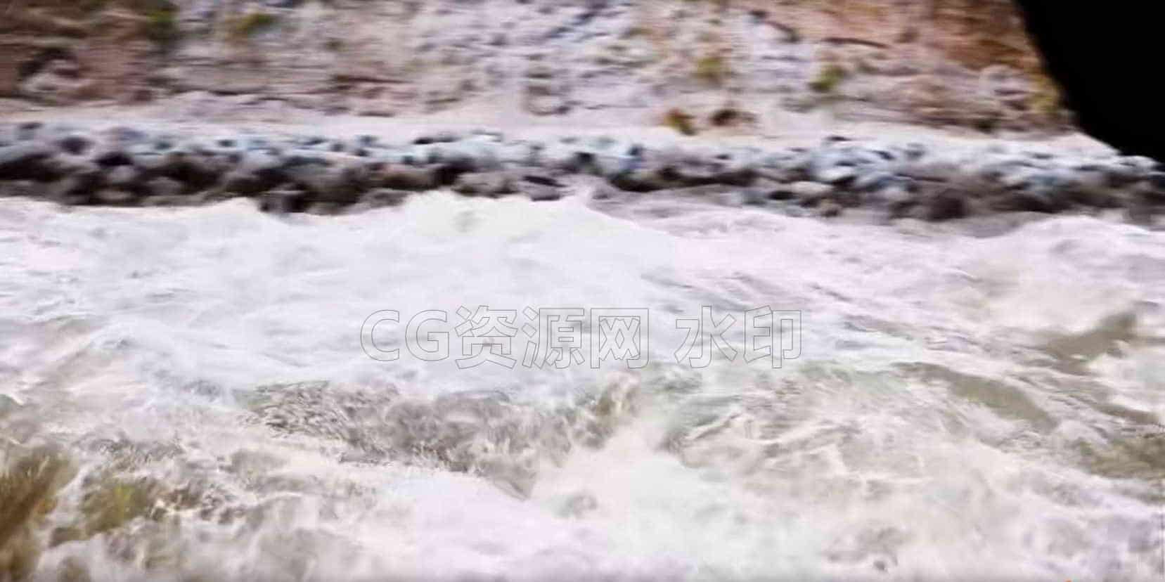 3河流-Houdini影视级海洋高级流体Flip FX hip文件-B站/公众号:特效向