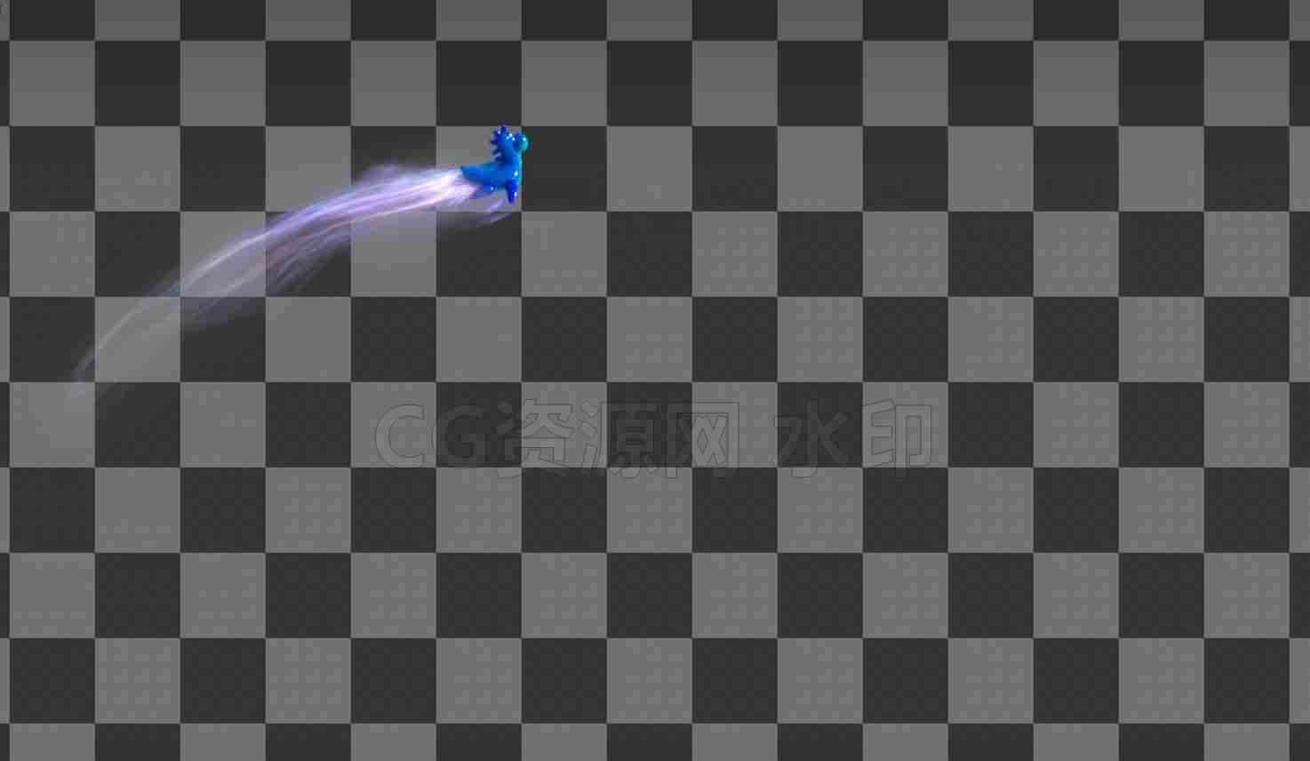 鸭子魔法光线拖尾hip工程-B站/公众号:特效向
