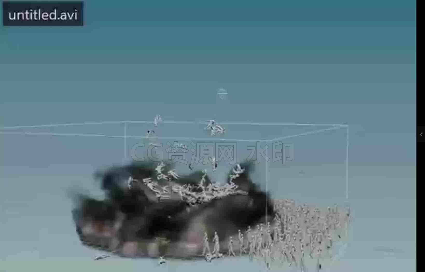 Houdini龙卷风摧毁人群集hip工程Tornado Crowd-B站/公众号:特效向